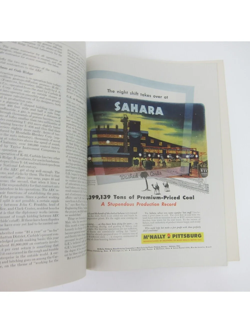 Vintage FORTUNE Magazine January 1949 Arthur Lidov Cover Seagrams Cunard Ads